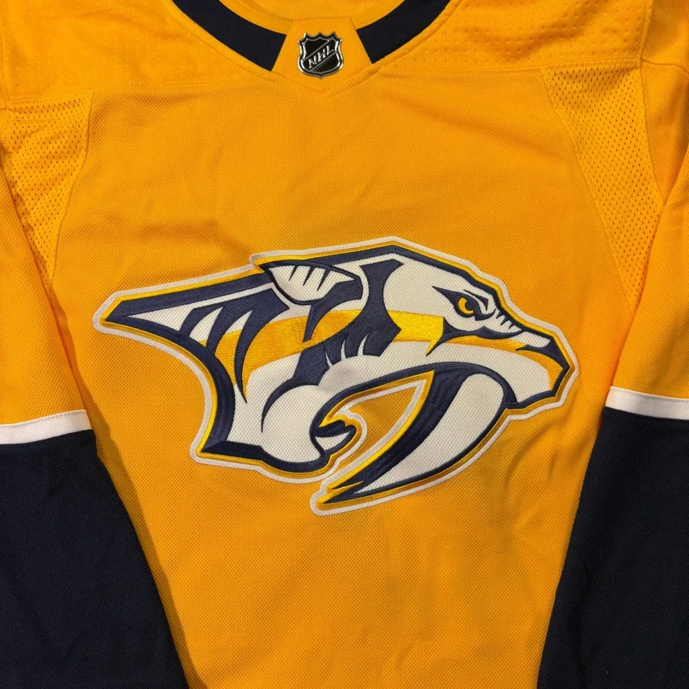 Adidas NHL Nashville Predators Authentic Jersey Pekka Rinne Mens Size 50 NEW NWT